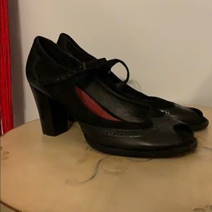 Aerosoles Leather/Suede heels.